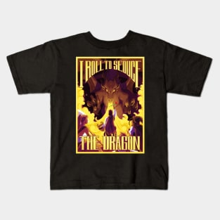 Roll to Seduce the Dragon Kids T-Shirt